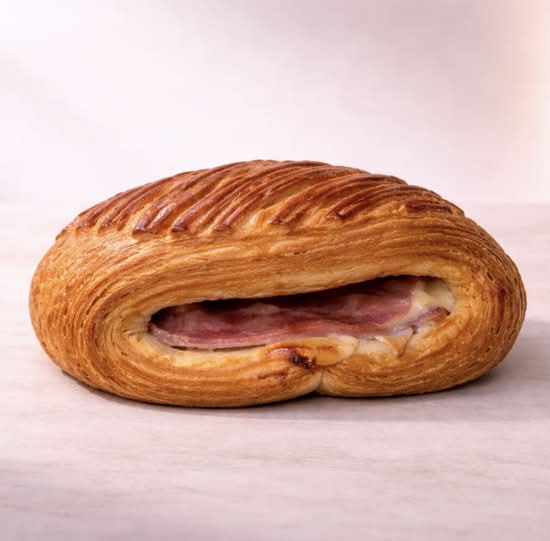 ham & cheese croissant / 酥脆芝士火腿可颂
